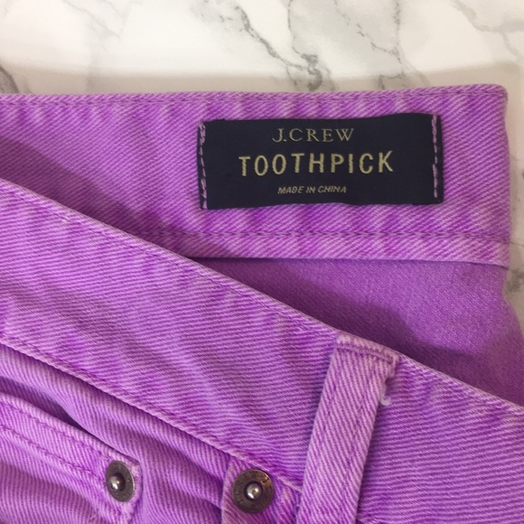 J. Crew toothpick skinny jeans in size 26 - Picture 3 of 5